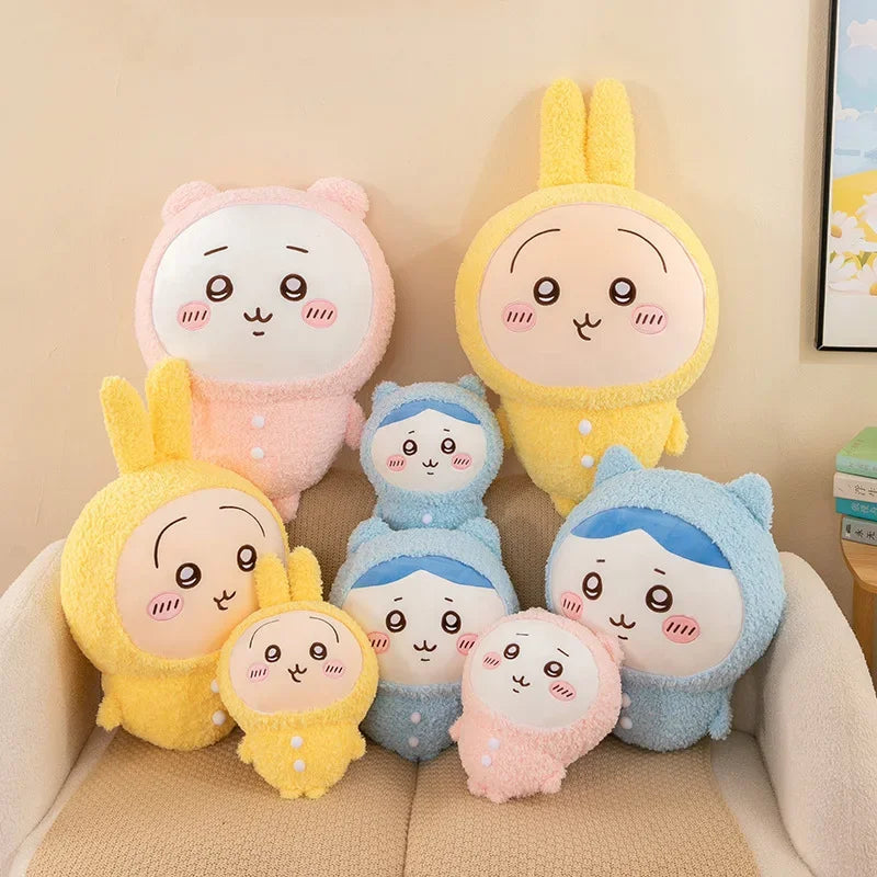 Cute Character Pajama Style Plush Stuffed Doll Toy