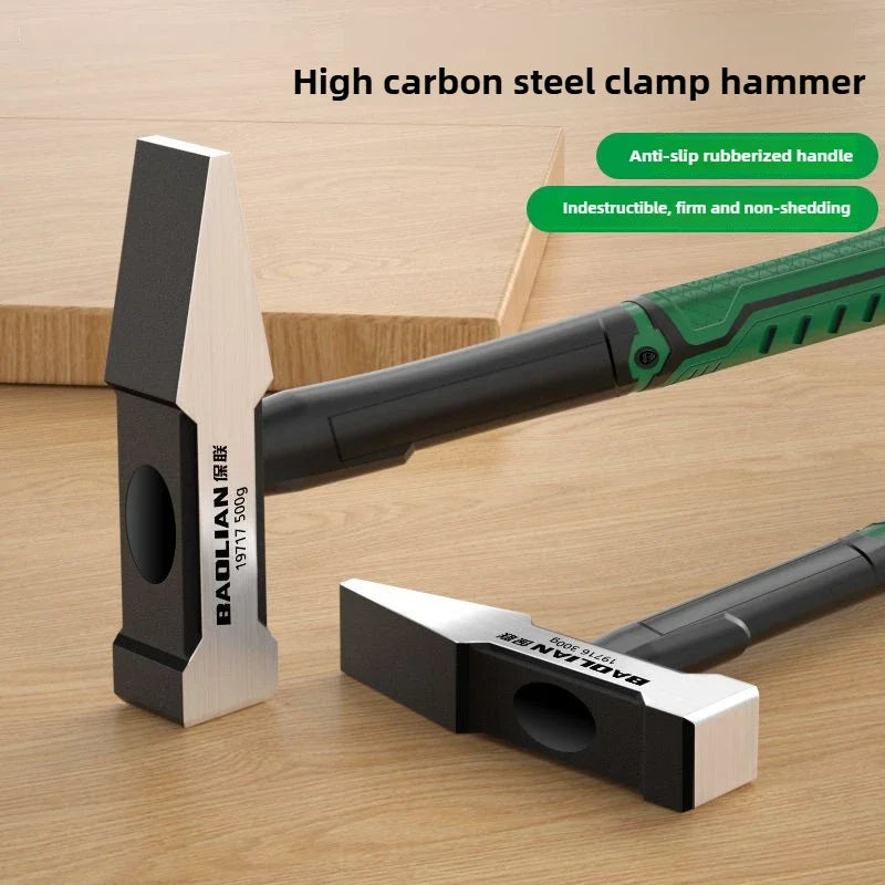 Hardware Tools, Building Decoration, Flat Head Hammer 200g, Plastic Coated Duckbill Hammer, Hammer Head 500g, Fitter Hammer