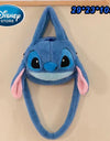 Disney Plush Backpack Ins Japanese Blue Stitch Funny Cartoon Large-Capacity Student Backpack Kindergarten Bag