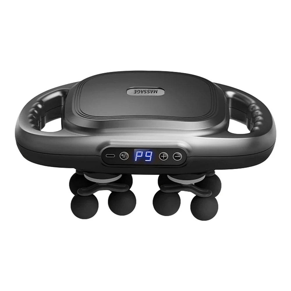 12-Head Fascia  High Frequency Vibration Body Massage  Back Massager Waist Massager Neck Shoulder Thigh Fascia masajeador