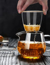 480/650ml Heat-Resistant Teapot With Glass Tea Strainer Infuser Flower Kettle Kung Fu Teawear Set Puer Oolong Pot Teaware