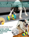 Dog Toy Tumbler Leaky Food Ball Elliptical Track Rolling Ball Slowly Feeding Protects Stomach Increase Intelligence Pet Supplies