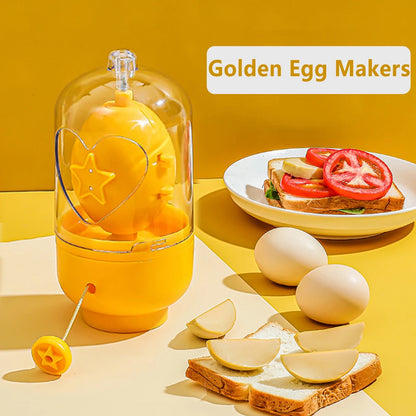 Egg Scrambler Hand Egg Shaker Mixer Food Grade Silicone Egg Spinner Manual Tool In Shell Egg Spinner for Hard Boiled Eggs