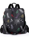 Waterproof Oxford Backpack Fashion Anti-theft Women Backpacks Print School Bag High Quality Large Capacity Backpack