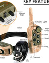 Electric Dog Training Collar Remote Control Rechargeable Dog Bark Collar Waterproof Anti Barking Device For All Size Dog