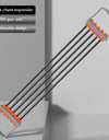 Full Body Workout Set Chest Expander  Removable Resistance Bands for Pilates Push Ups Muscle Training Strengthen