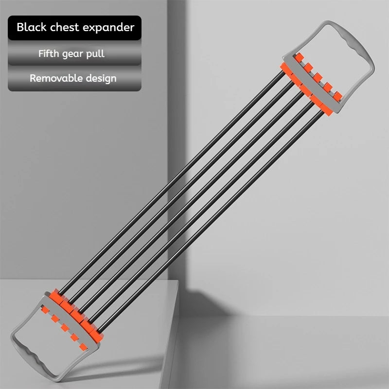 Full Body Workout Set Chest Expander  Removable Resistance Bands for Pilates Push Ups Muscle Training Strengthen
