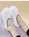 Ultra quiet and lightweight indoor sports shoes with anti slip and shock-absorbing soft soles
