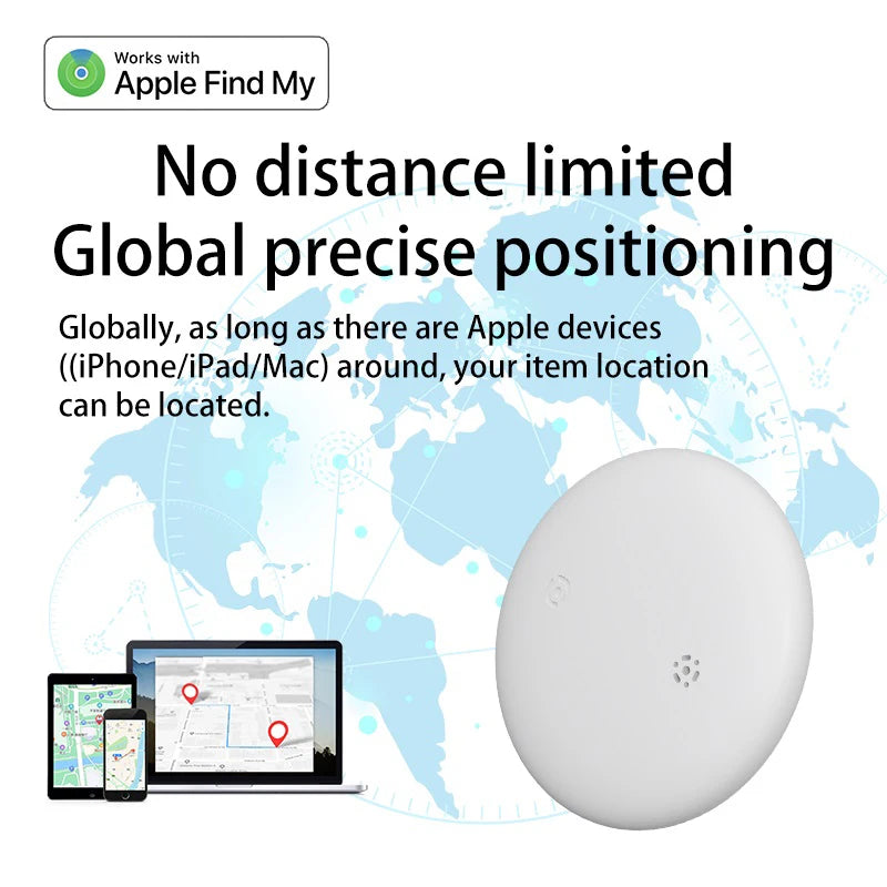Air Tag Bluetooth Global Position Systm Trackers Work With Apple Find My Global Positioning Smart Tracker For Key Wallet Anti-lost Device