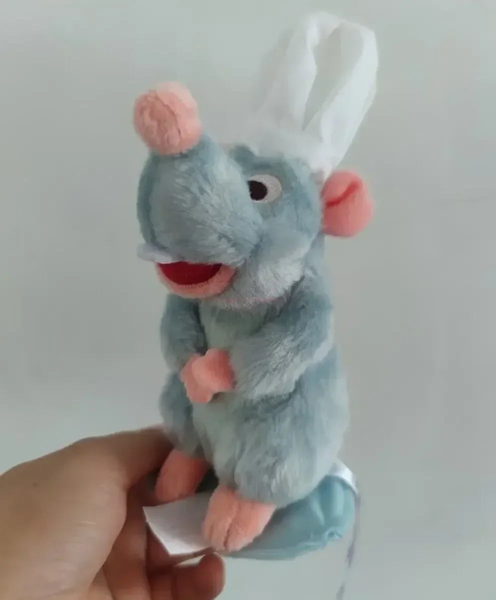 16cm Store Ratatouille Chef Remy Magnetic Shoulder Plush Toy Gifts Kawaii Plush Stuff Toys For Friends Birthday Gift