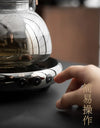 Glass Kettle Household Tea Set Small Steaming Teapot Electric Clay Stove Set
