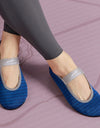 Indoor Fitness Non-slip Soft-soled Yoga Shoes Women's Rope Jumping Mute Stretching Pilates Training Shoes