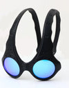 Cycling Fashion Sunglasses UV Protection All Metal Personality Retro Black Frame Glasses Outdoor Riding Accessories