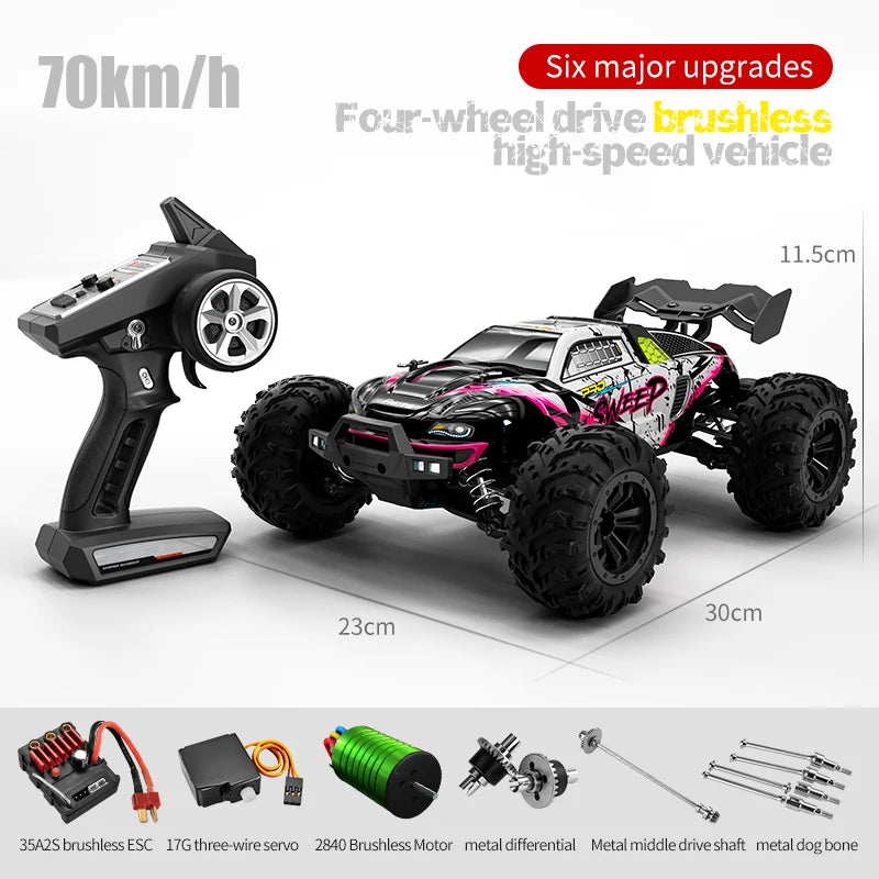 1 to 16 Scale 4WD Brushless High Speed Remote Control Racing Car