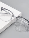 Square Optical Prescription Men's  Eyeglasses Frames Anti-Blue Light Reading Glasses Myopia Hyperopia