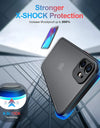 For iPhone 16 Pro Max Case Silicone Matte TPU Transparent Protect Case For Apple iPhone 16 Pro Max Cover For iPhone 16 Pro Max