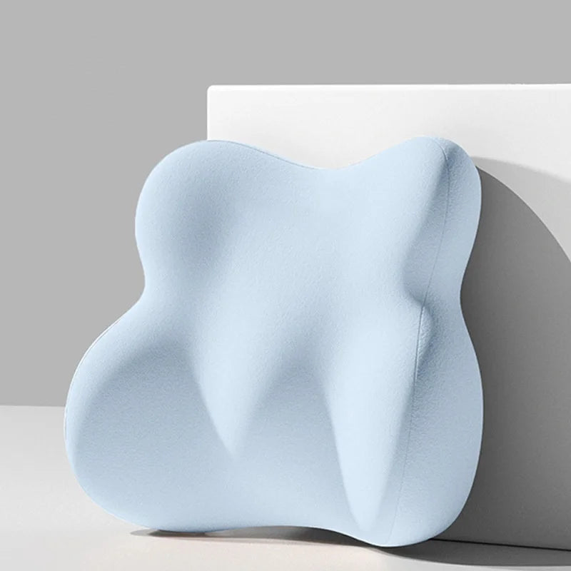 Memory Sponge Waist Pillow Lumbar Orthopedic Pillow Office Chair Backrest Chiropractic Pillows Ergonomic Lumbar Support Pad
