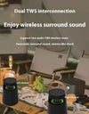 Wireless Bluetooth Speaker Outdoor Portable Camping RGB Color Light Rechargeable Wireless Speaker Home Party Music Player