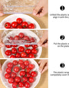 Reusable Disposable Food Cover Colorful Elastic Plate Fruit Cover Lids Fresh-keeping Food Wrap Bags Covers Kitchen Accessories
