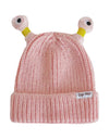 Glowing Little Monster Knit Hat Portable Children Winter Hat Kids for Running Backpacking Skating Camping Outdoor