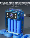 4K HD Mini Camera Police Recorder With Hd Ips Screen Hd Police Body Camera, Can Wear A Portable Body Camera