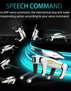 Electric RC Intelligent Robot Dog Multifunction RC Mechanical Dog with turret Educational Toy Bionic Smart Robot Toy