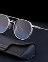 Vintage Punk Sunglasses For Men Retro Oval Steampunk Round Shades
