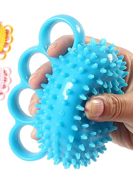 1Pcs Hand Grip Strengthener Finger Exerciser Ball for Patient Recovery Elderly Stroke Arthritis Therapy Anxiety Stress Relief