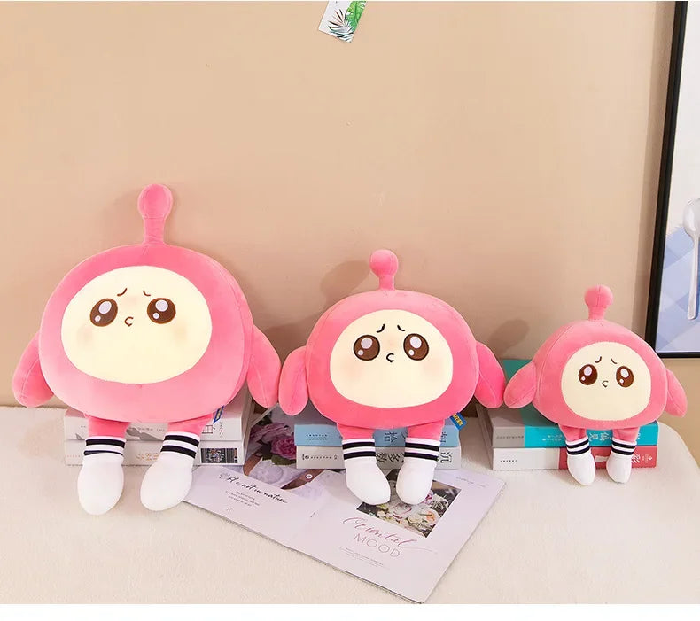 Kawaii Egg Party Oversize Plush Doll Plush Toys Children Soft Stuffed Pillow Doll Room Decoration Children's Girls Birthday Gift
