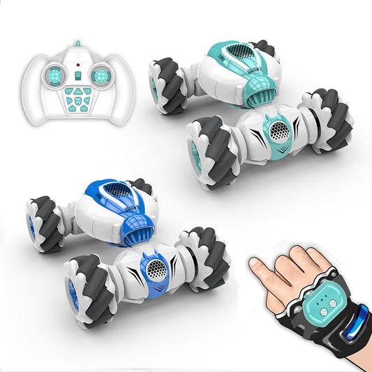 Gesture Sensor Remote Control 4WD Transforming Stunt Drift Car