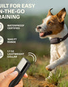 Dog Training Electric Collar Waterproof Rechargeable Shocker Electric Remote Control Pet Dog Anti Bark Collar Vibration
