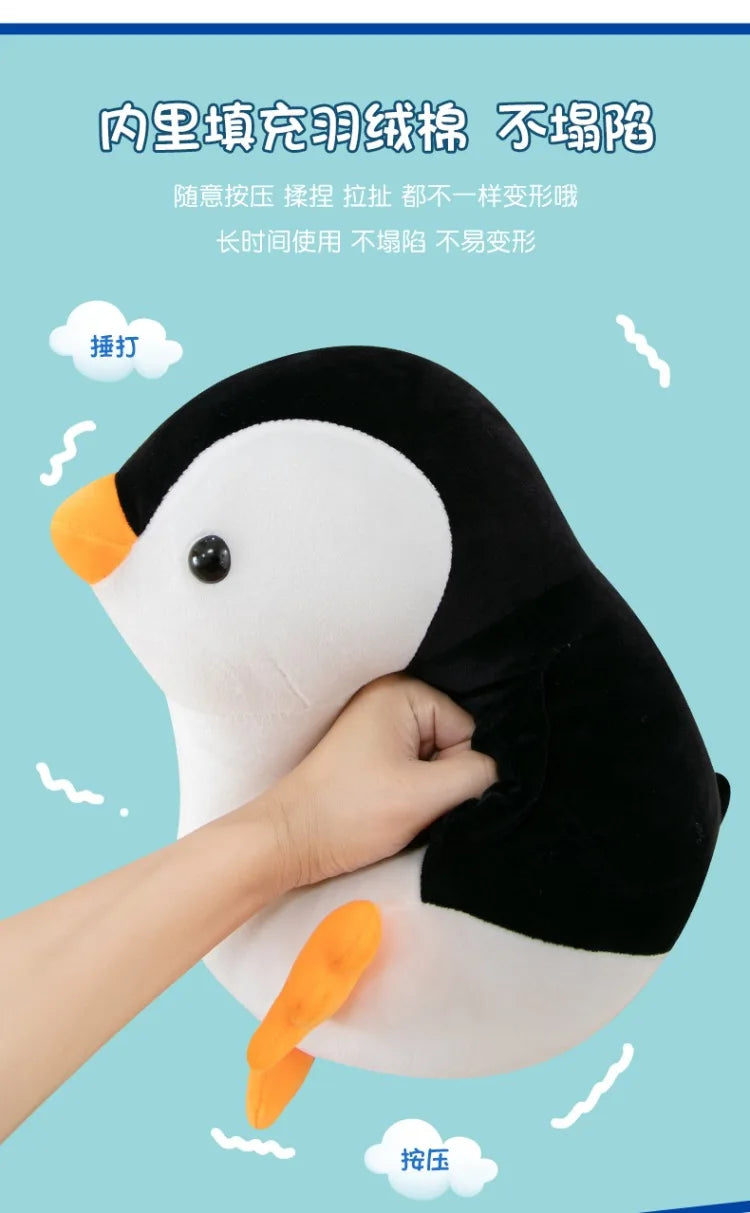 Kawaii Plush Penguin Stuffed Doll Cute Toy for Kids Girls Birthday Xmas Gift Soft Sleep Companion Cuddly Animal Plushie