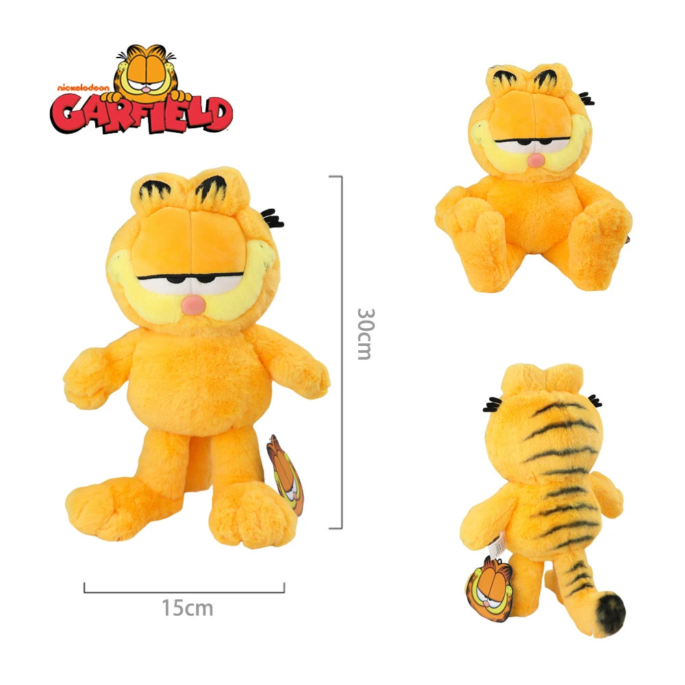 Garfield Original Big Size Plush Toy Cute Garfield Obese Cat Fluffy Stuffed Doll Christmas Birthday Great Gifts for Boys Girls