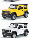 1:24 SUZUKI Jimny Alloy Car Model Diecasts Metal Off-Road Vehicles Car Model Simulation Sound and Light Collection Toy Gift