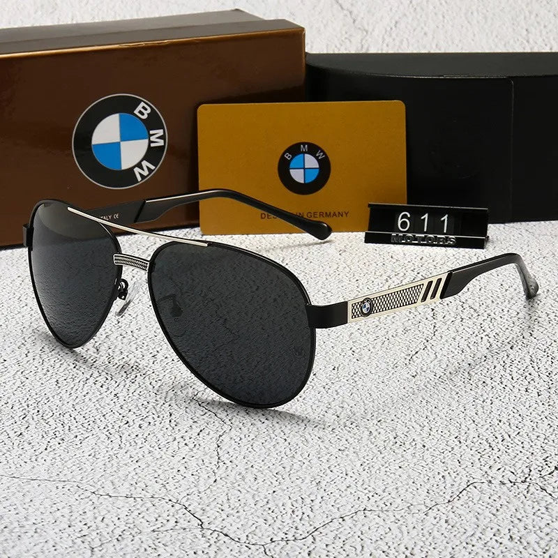 BWM 2025 Fashion Polarized Sunglasses Men Women UV Anti-Glare Driving Cycling Outdoor Beach Hiking Luxury Sunglasses