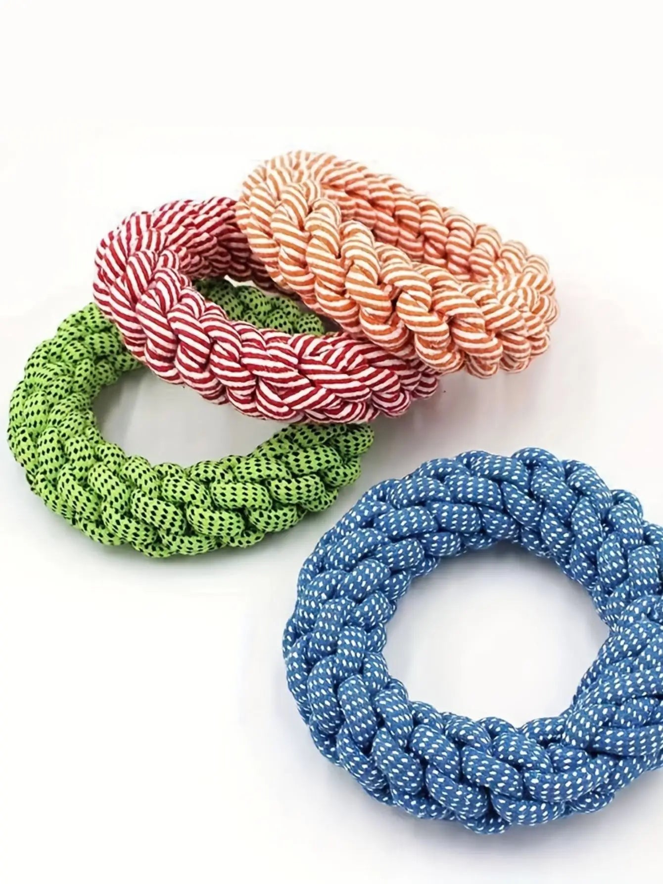 Pet Dog Rope Toy Durable Chew Bite Resistant Pet Toys for Medium Large Dogs Golden Retriever Pitbull Labrador Supplies