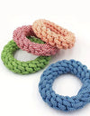 Pet Dog Rope Toy Durable Chew Bite Resistant Pet Toys for Medium Large Dogs Golden Retriever Pitbull Labrador Supplies