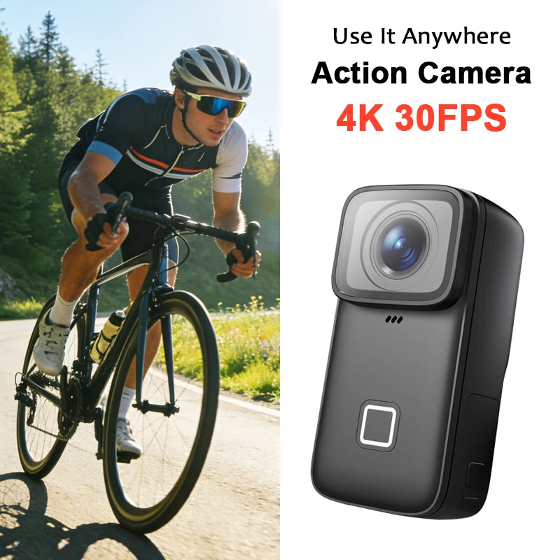 SJCAM C200 Pro 4K Action Camera 6 Axis Stabilization Touch Screen 135 Degree Wide Angle Waterproof Sports Vlog Camera