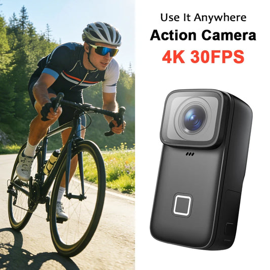 4K Waterproof Action Camera with HDR 6 Axis Stabilization and WiFi Connectivity