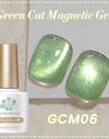 10ml Green Cat  Gel Ultra Shine Holographic Glitter Semi Permanent Soak Off UV LED Gel Varnish For Manicure