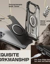 For iPhone 16 Pro Max Case 6.9" 2024 UB Mag XT Heavy Duty Rugged Strong Magnetic Phone Case with Camera Cover Kickstand