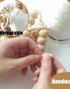 1 Piece Wood Therapy Massage Tool Back Massage Muscle Roller Massager for Adults The Old Muscle Stimulator Relase Back Pain Home