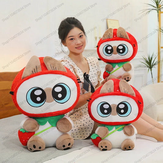 Kawaii Siamese Cat Plush Stuffed Doll Pillow Toy