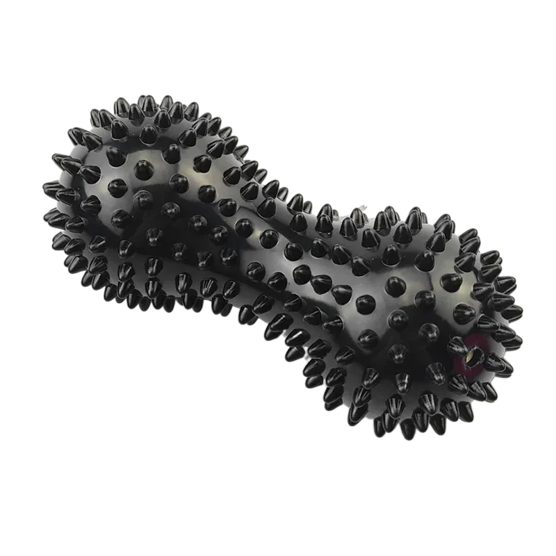 1Pc Peanut Massage Ball SHedgehog Sensory Training Grip Ball Muscle Pain Stress Sensory Ball Foot Muscle Massager Relaxation