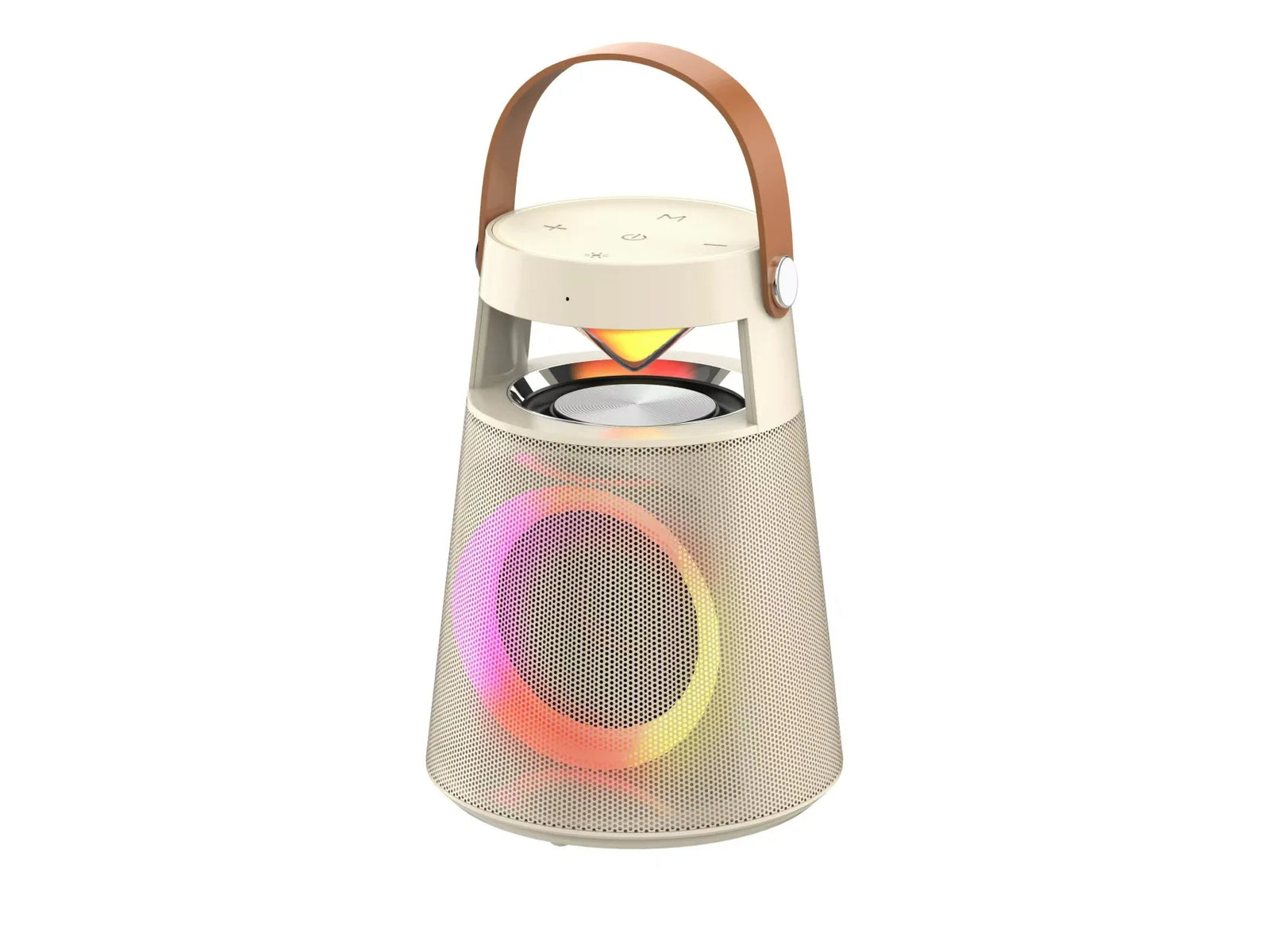 Wireless Bluetooth Speaker Outdoor Portable Camping RGB Color Light Rechargeable Wireless Speaker Home Party Music Player