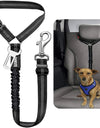 Two-in-one Dog Harness Leash Pet Car Seat Belt Back Seat Safety Belt Adjustable for Kitten Dogs Collar Pet Accessories