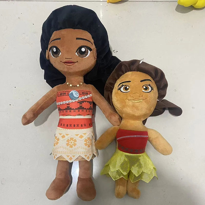 20-35cm Disney Moana Plush Toys Stuffed Animals Cartoon Dolls Princess Maui Heihei Rooster Pet Pig Pua Plush Doll Birthday Gifts