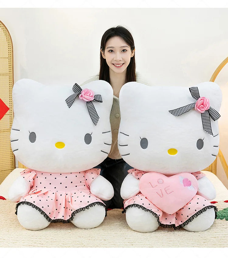 Cute Cat Character Plush Stuffed Doll Toy