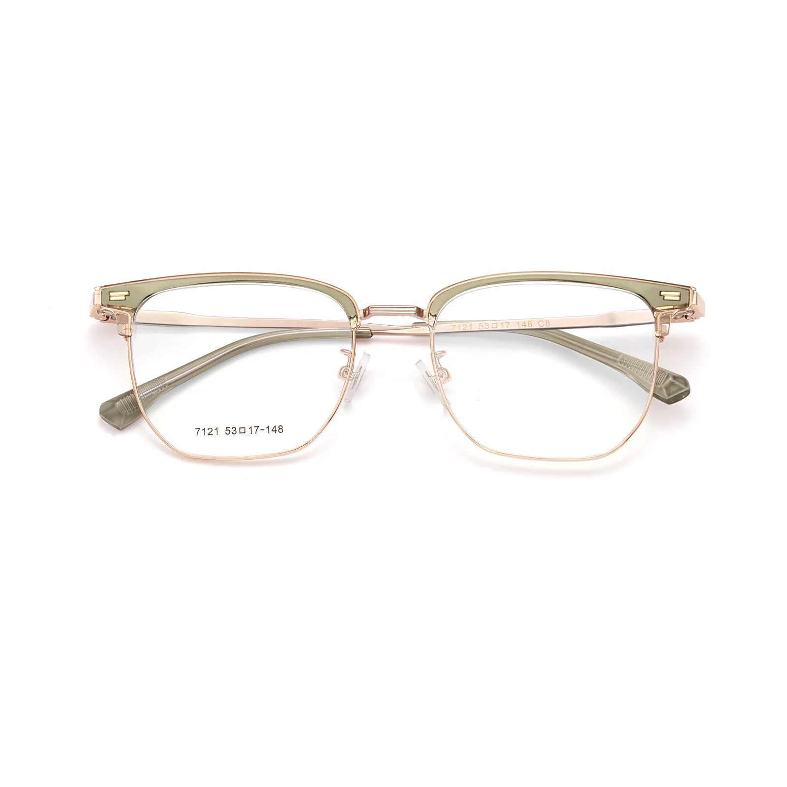 Ultra-light Comfortable Big Eyewear TR90 Pure Titanium Retro Square Optical Prescription Glasses Frame