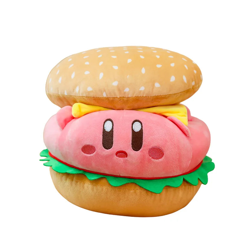 Cute Burger Shape Plush Toy Soft Huggable Stuffed Animal